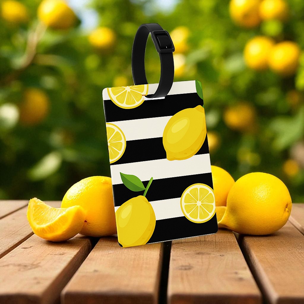 Personalised Luggage Bag Tags - Sweets Theme