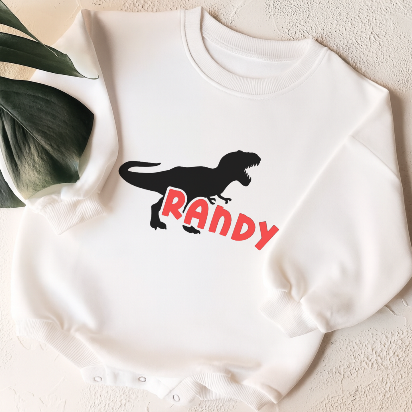 Personalised Jumper with Name and Color - Dinosaurs Theme