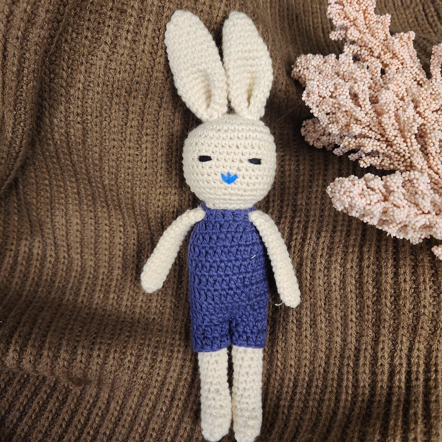 Handmade Crochet Bunny Amigurumi - Baby Gift Set