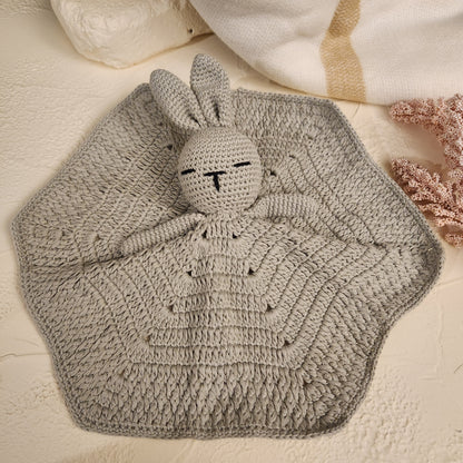 Handmade Crochet Baby Bunny Amigurumi - Limited Edition Gift Perfect for Baby Comforter Toy and Baby Shower Gift