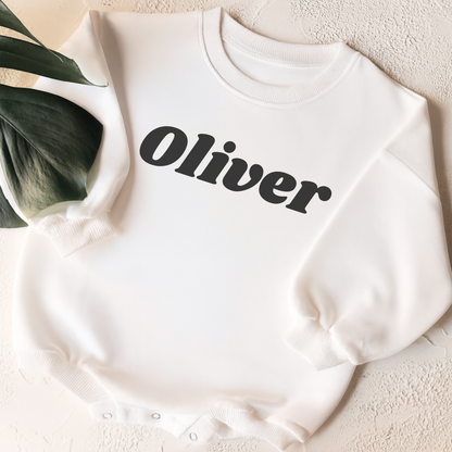 Personalised Baby Outfit – Bodysuit, Romper and Jumper