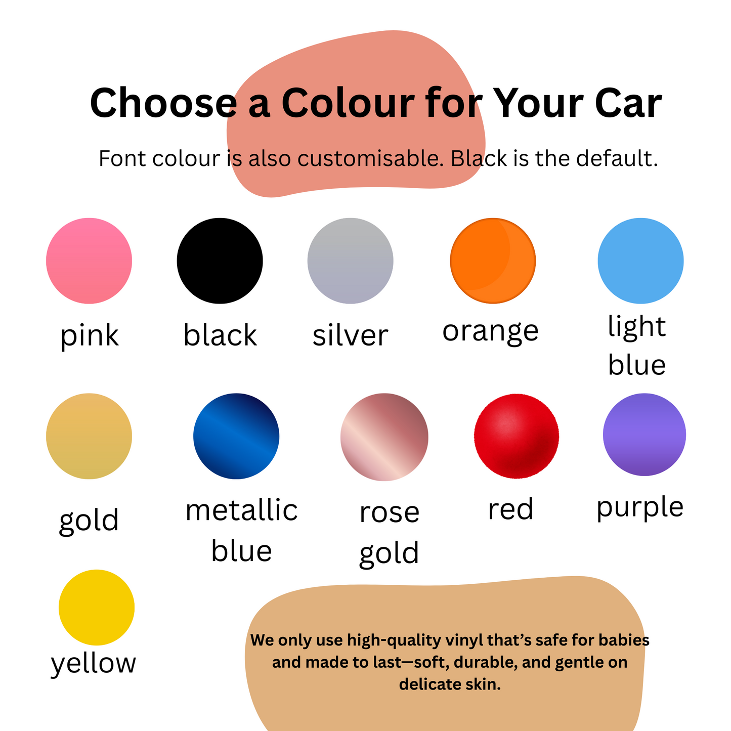 Personalised Baby Outfit – Bodysuit, Romper and Jumper Car Series