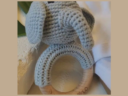 Personalised Gift Set Baby Bodysuit - Elephant Series