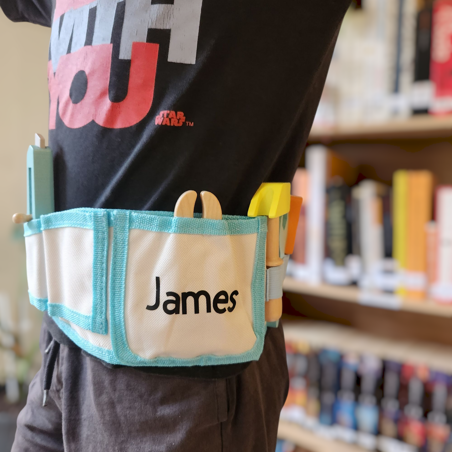 Wooden Tool Belt Set - Personalisation Gift Idea for Kids 3+